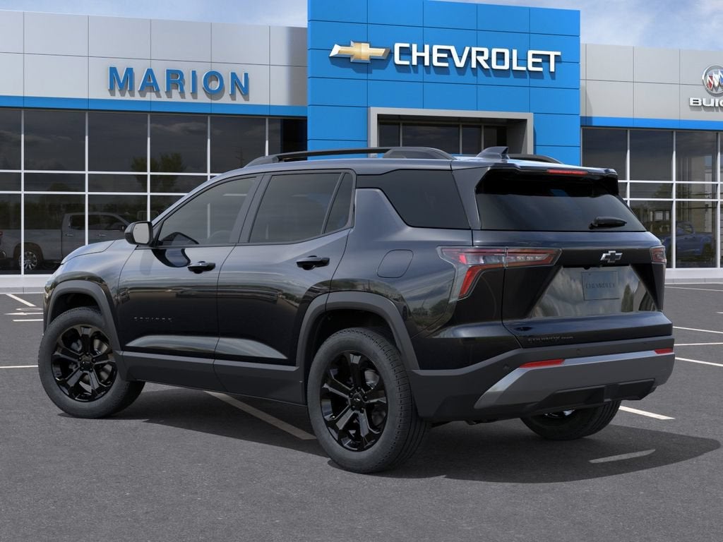 2027 Chevrolet Equinox — rear three-quarter view
